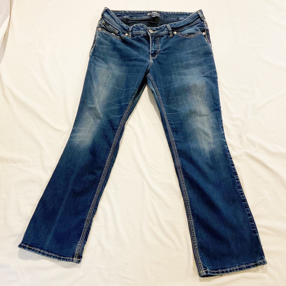 Silver Suki size 16 jeans